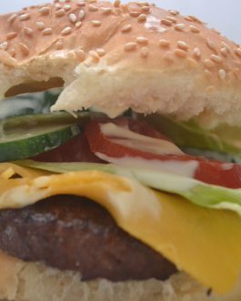 Cape Town  Halaal Beef Burger with Chips