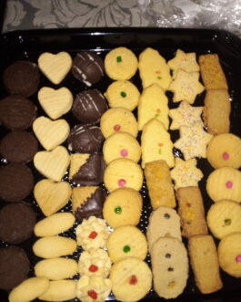 50pc Assorted Butter Biscuits Platter