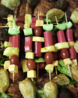 12 pc Chicken Platter with skewers