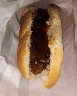 Cape Town  Halaal Boereworsroll with chips +500ml Jive